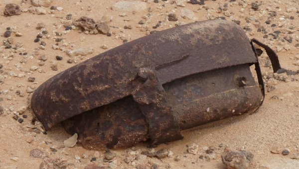 UXO Libya mine